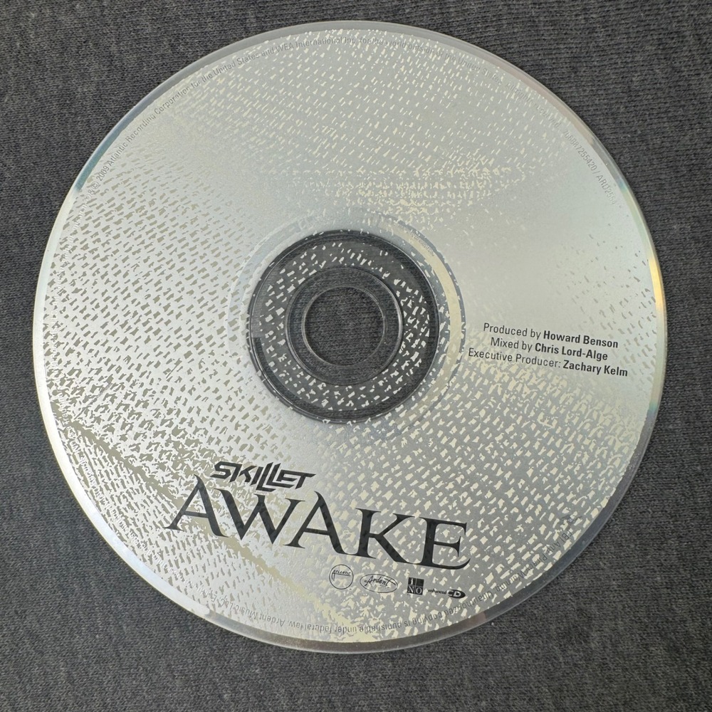 Skillet Awake CD 2009 Christian Rock  Disc Only‎ Howard Benson Chris Lord-Alge